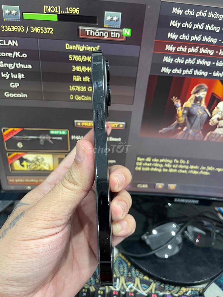 iPhone 14 Pro Max 128GB Đen Đã sử dụng. Mua bán Điện thoại tại Quận Hà Đông Hà Nội được đăng bởi nv Q  hình 1