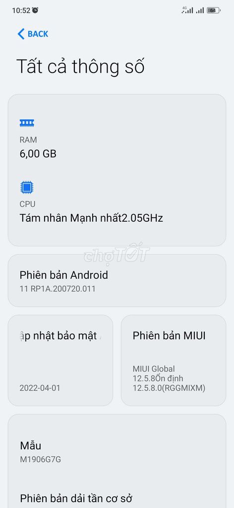 Xiaomi Redmi Note 8 Pro 128GB. Mua bán Điện thoại tại Quận Cẩm Lệ Đà Nẵng được đăng bởi ngốc hình 1