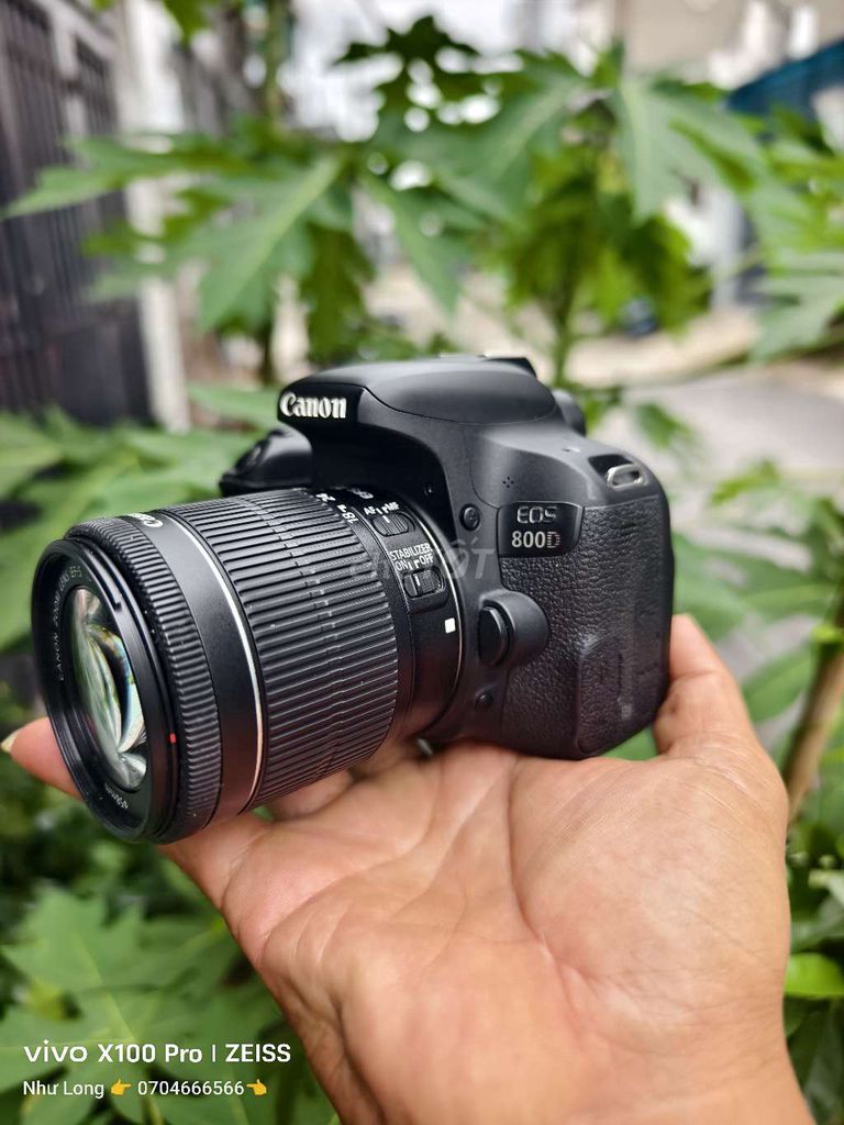 Máy ảnh Canon 8000D (760D) Like New. Mua bán Máy ảnh, Máy quay tại Quận Bình Tân Tp Hồ Chí Minh được đăng bởi Như long hình 1