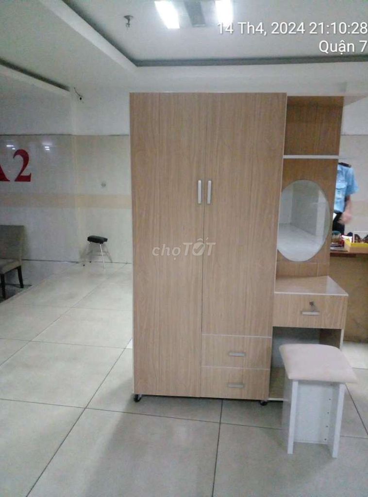 TỦ NHỰA ĐÀI LOAN 2 CÁNH LIỀN BÀN TRANG ĐIỂM MÀU V2. Mua bán Tủ, kệ gia đình tại Huyện Củ Chi Tp Hồ Chí Minh được đăng bởi Tủ nhựa đài loan hoàng quân hình 1