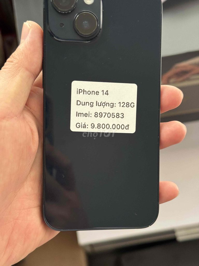 iPhone 14 128GB Đen máy đẹp keng chuẩn zin. Mua bán Điện thoại tại Thành phố Buôn Ma Thuột Đắk Lắk được đăng bởi Nguyễn Hoàng hình 1