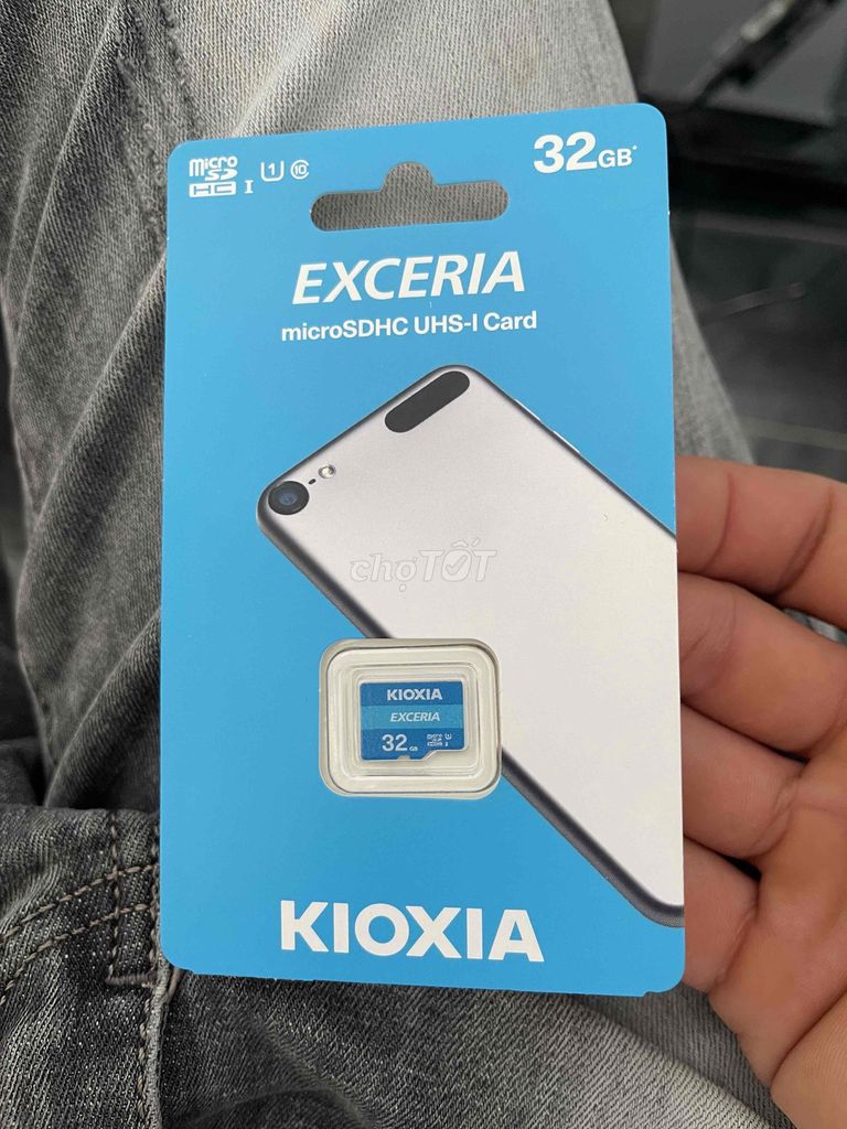 Thẻ nhớ Kioxia EXCERIA microSDHC 32GB. Mua bán Phụ kiện (Màn hình, Chuột...) tại Huyện Đam Rông Lâm Đồng được đăng bởi Trường Camera hình 1