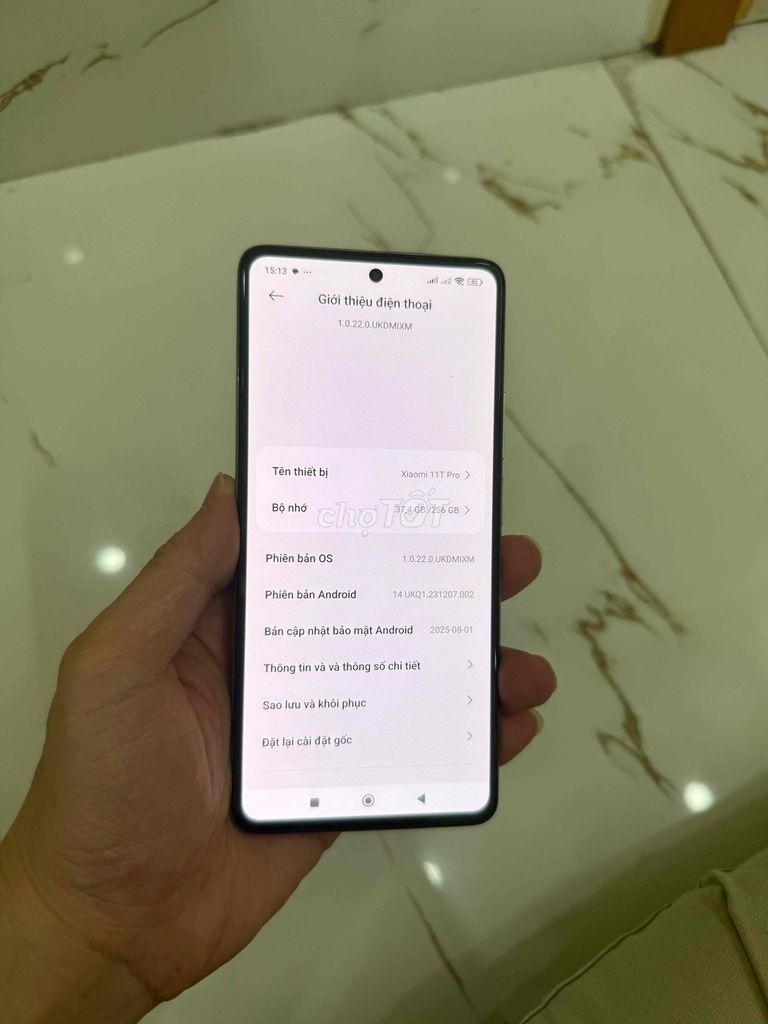 Bán Xiaomi 11T pro 5g Ram12/256 pin 5000 zin xấu. Mua bán Điện thoại tại Quận Hà Đông Hà Nội được đăng bởi Mạnh Mobile hình 1