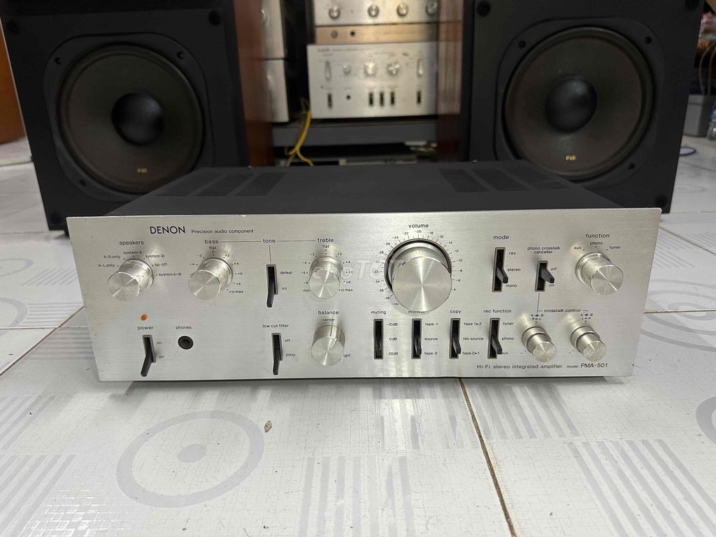 Amply Denon PMA-501 Bạc. Mua bán Tivi, Âm thanh tại Quận Ninh Kiều Cần Thơ được đăng bởi Tùng Pioneer hình 1