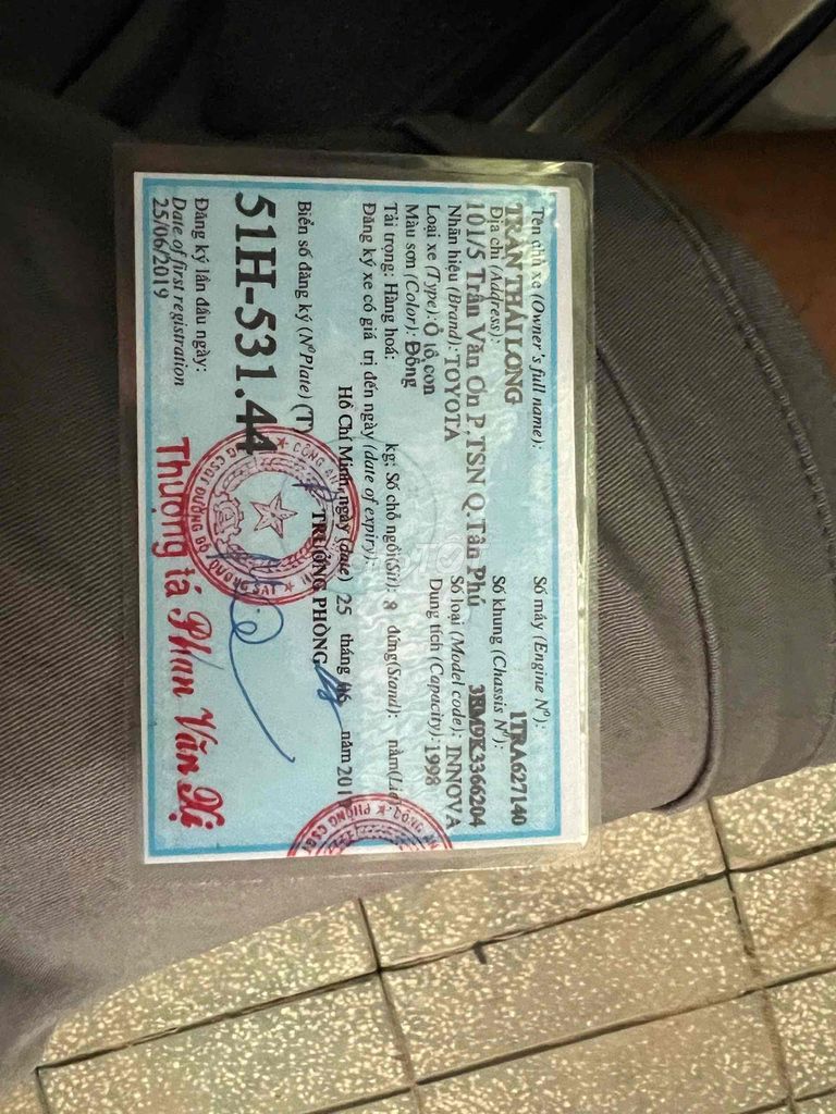 Toyota Innova 2019 2.0E - 59000 km. Mua bán Ô tô tại Huyện Dương Minh Châu Tây Ninh được đăng bởi Vương Phú Quý hình 6