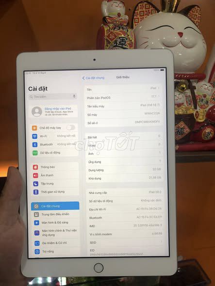 Apple iPad Gen 7 Wifi/4G 10.2 inch Bạc. Mua bán Máy tính bảng tại Quận Ba Đình Hà Nội được đăng bởi Hội Đồ Điện Tử hình 1