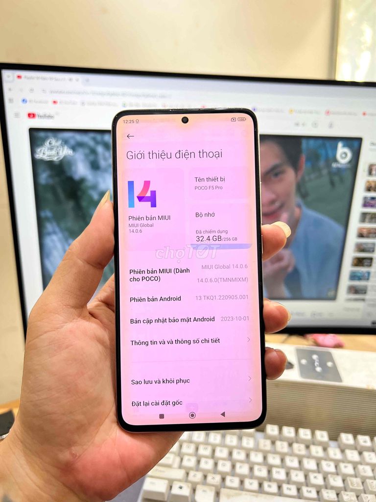 Xiaomi POCO F5 Pro 256GB Trắng. Mua bán Điện thoại tại Quận Đống Đa Hà Nội được đăng bởi Nam hình 1
