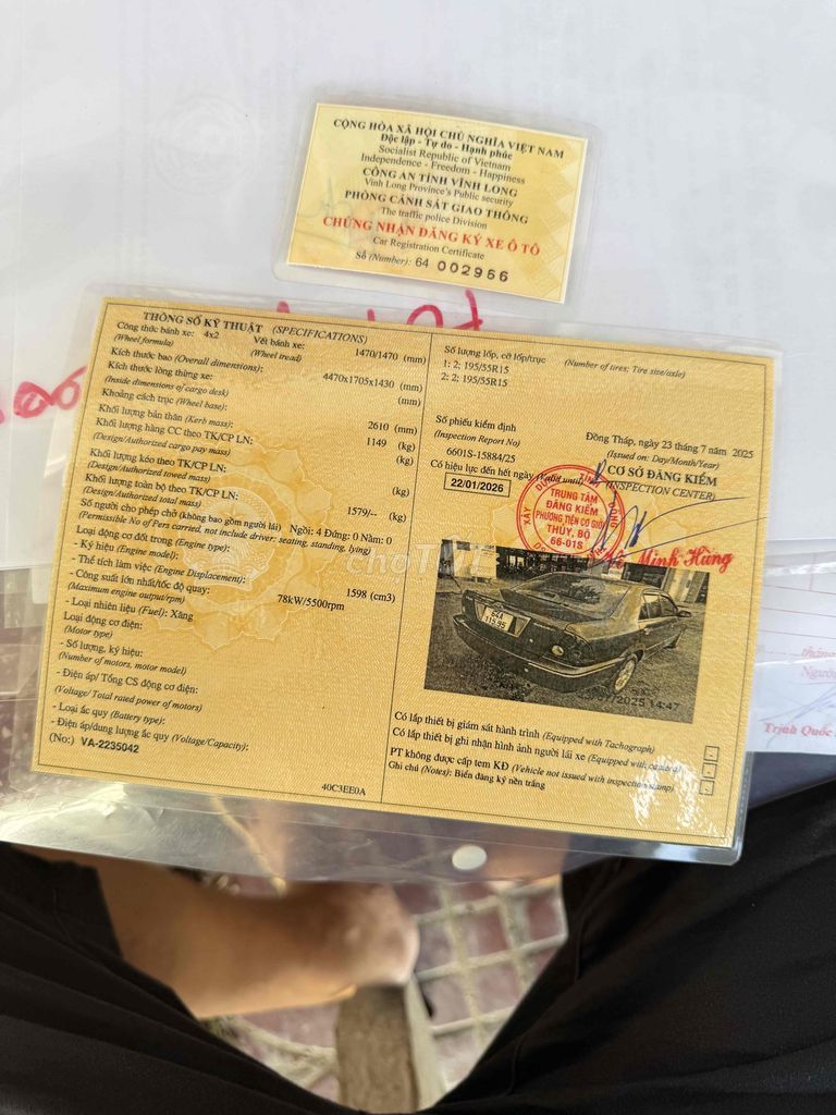 Ford Laser 2002 LX 1.6 MT - 80000 km. Mua bán Ô tô tại Thành phố Sa Đéc Đồng Tháp được đăng bởi Tuấn cầm Đồ hình 6