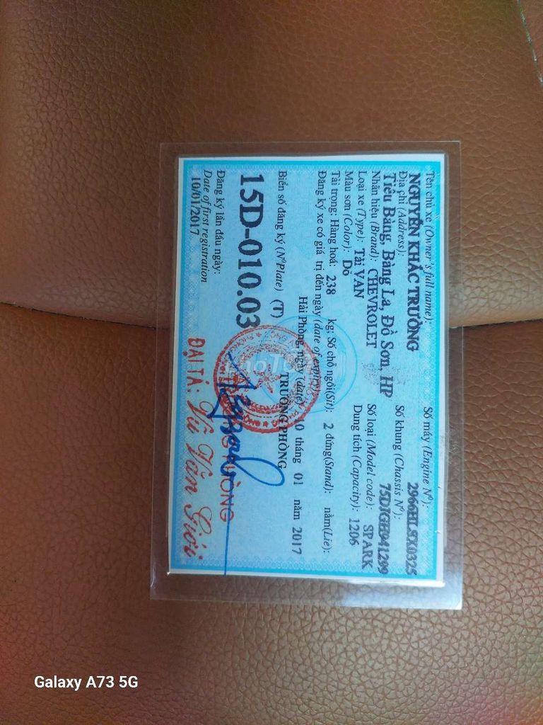 Tải van 2 chỗ đời 2016 xe đẹp máy lạnh. Mua bán Xe tải, xe ben tại Thành phố Thuận An Bình Dương được đăng bởi Tran van thuong hình 6