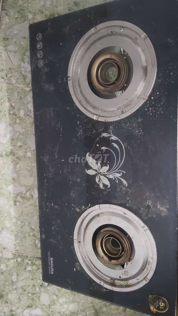 Bếp gas đôi Sakura Đen Kính cường lực. Mua bán Bếp, lò, đồ điện nhà bếp tại Quận Gò Vấp Tp Hồ Chí Minh được đăng bởi Thắng hình 1