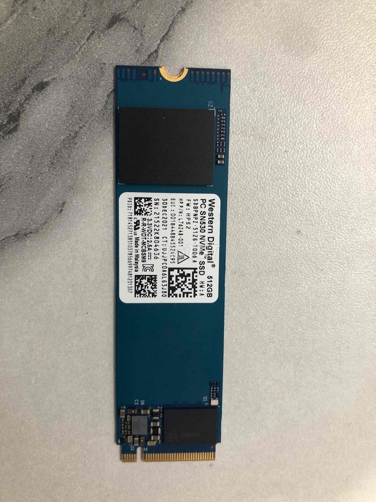 SSD NMVe 512 GB