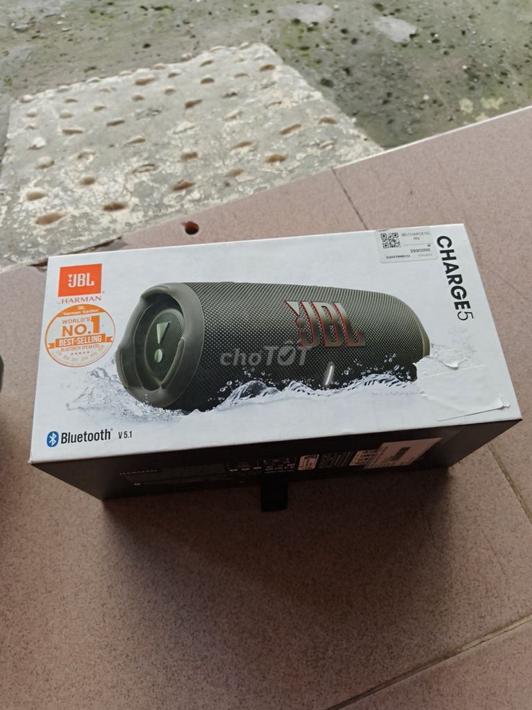 Loa Bluetooth JBL Charge 5 Đen. Mua bán Tivi, Âm thanh tại Huyện Hóc Môn Tp Hồ Chí Minh được đăng bởi Lê Kim Thành Đạt hình 1