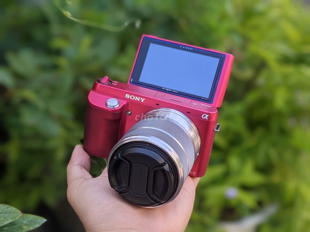 Máy ảnh Sony NEX-F3 Đỏ. Mua bán Máy ảnh, Máy quay tại Quận 6 Tp Hồ Chí Minh được đăng bởi may anh KTS hình 1
