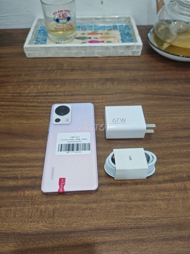 Xiaomi Civi 2 5G 8/256 sạc 67w có ship COD. Mua bán Điện thoại tại Quận Hoàng Mai Hà Nội được đăng bởi Trần Ngọc Hiếu hình 1