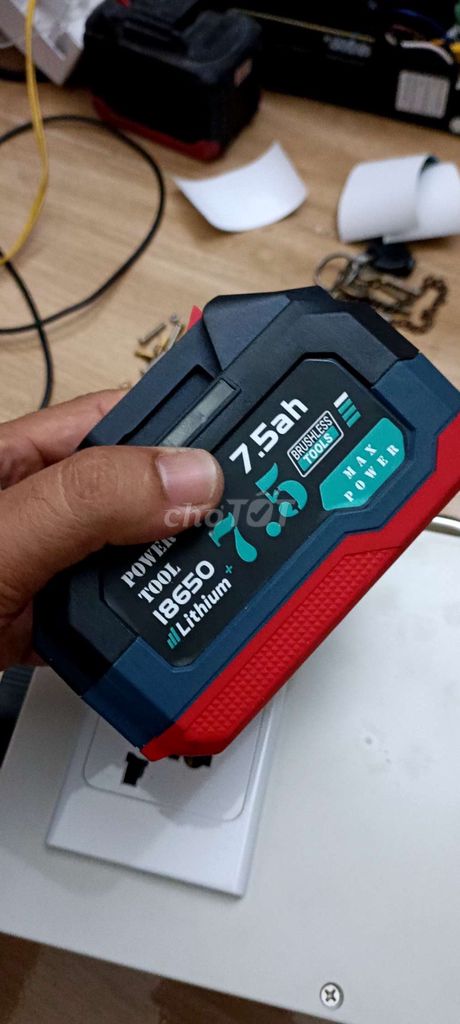 Pin máy khoan M21 7.5Ah. Mua bán Đồ chuyên dụng, Giống nuôi trồng tại Thị xã Tân Uyên Bình Dương được đăng bởi Pham Phan Na hình 1