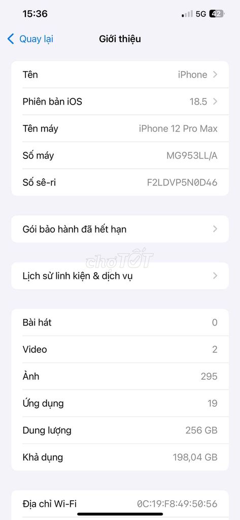 Apple iPhone 12 Pro Max 256GB. Mua bán Điện thoại tại Huyện Ứng Hòa Hà Nội được đăng bởi lê tuấn hình 1
