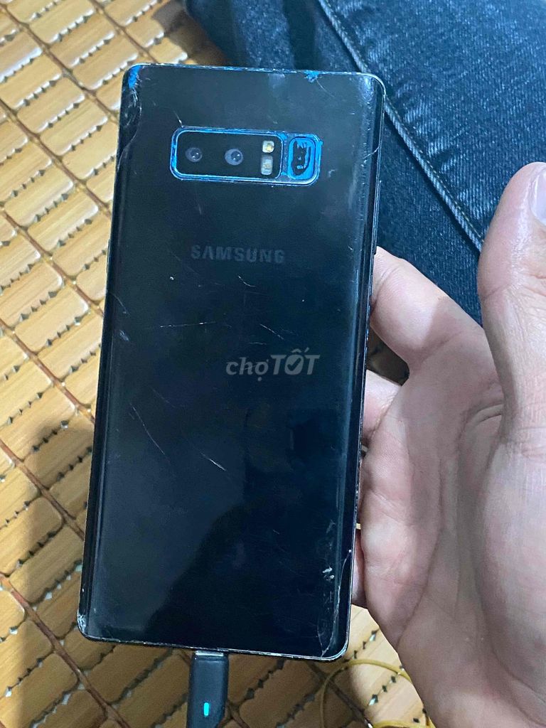 Samsung Galaxy Note 8 Đen. Mua bán Điện thoại tại Thành phố Thủ Đức Tp Hồ Chí Minh được đăng bởi  ngoc cua  hình 1