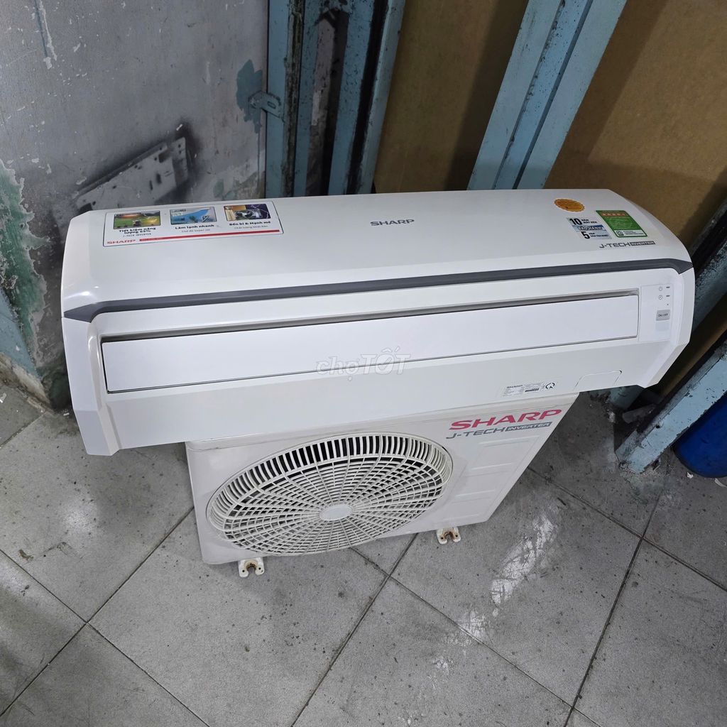 Máy lạnh Sharp 1HP Inverter AH-X10ZW nhẹ điện. Mua bán Máy lạnh, điều hoà tại Quận Bình Tân Tp Hồ Chí Minh được đăng bởi QUANG PHÁT hình 1