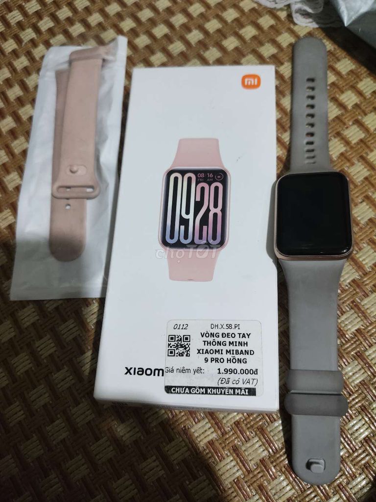 Xiaomi Mi Band 9 Pro Hồng. Mua bán Thiết bị đeo thông minh tại Quận Liên Chiểu Đà Nẵng được đăng bởi Smile  hình 1