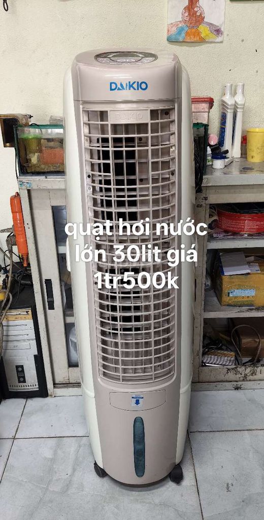 Quạt hơi nước Daikio 30 lít. Mua bán Quạt tại Quận Cẩm Lệ Đà Nẵng được đăng bởi Quạt củ giá ok hình 1