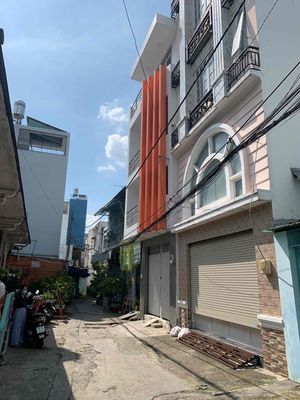 Cho thuê Nhà HXT, hướng chính Nam, đường Nơ Trang Long, p12, q. Bình T