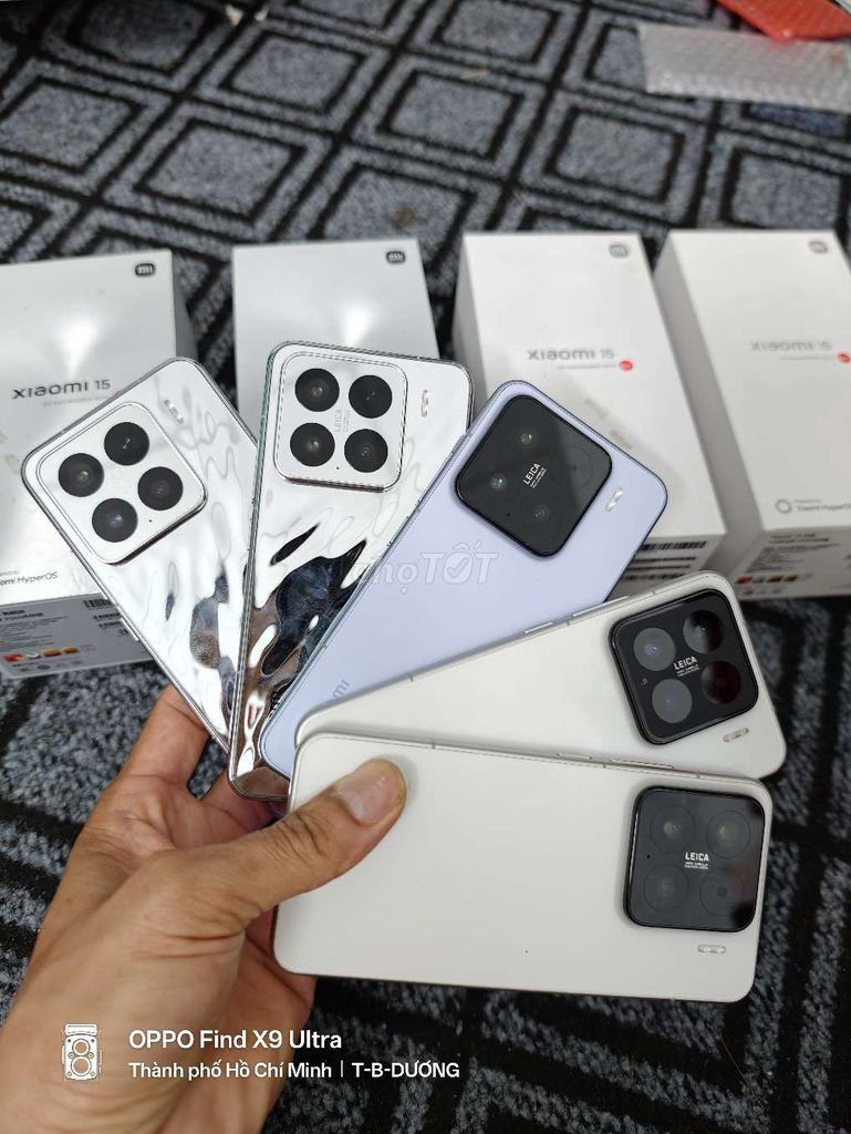 Xiaomi Mi 15 12/256GB fullbox Trắng 99%. Mua bán Điện thoại tại Quận Bình Tân Tp Hồ Chí Minh được đăng bởi Thái Bình Dương hình 1