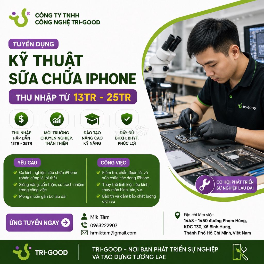 Dịch vụ sửa chữa iPhone phần cứng phần mềm. Dịch vụ tại Huyện Bình Chánh Tp Hồ Chí Minh được đăng bởi Mik Tâm hình 1