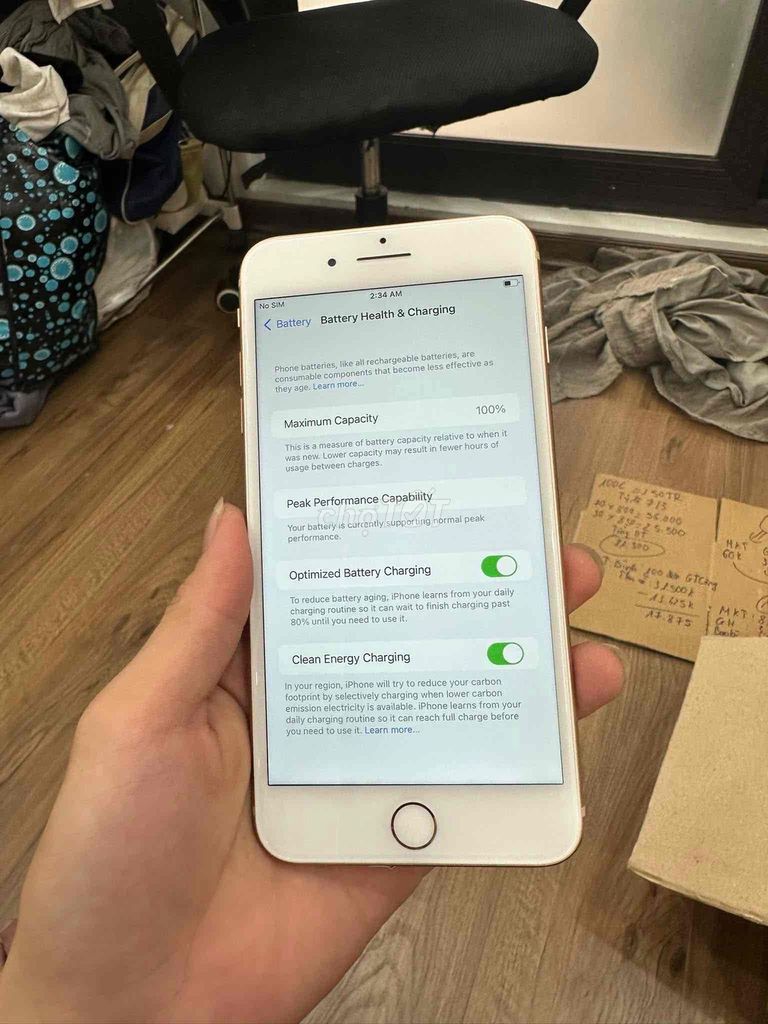 Apple iPhone 8 Plus 64GB Vàng. Mua bán Điện thoại tại Quận Đống Đa Hà Nội được đăng bởi Trường Đông Dương hình 1