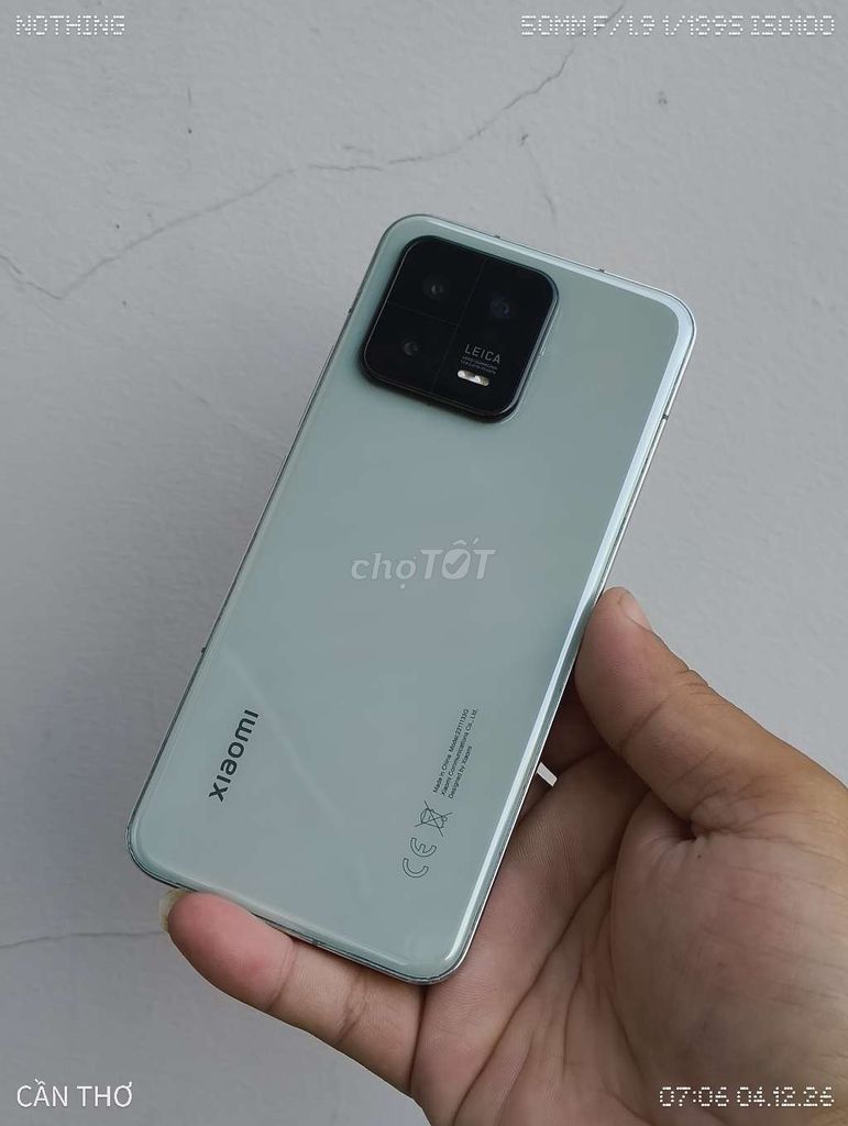 Xiaomi 13 256GB Quốc Tế Xịn Kèm sạc zin 67W. Mua bán Điện thoại tại Quận Cái Răng Cần Thơ được đăng bởi Ngân Long Trung hình 1