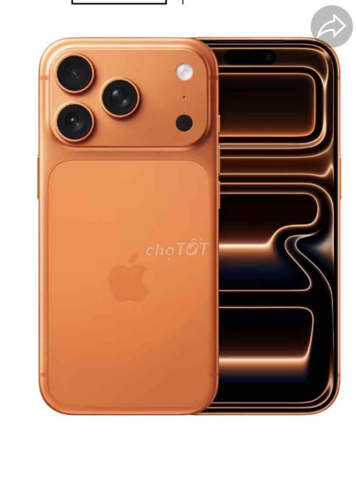 Bán iphone 17 pro max 256 màu cam, chưa khui. Mua bán Điện thoại tại Quận Cẩm Lệ Đà Nẵng được đăng bởi hai hình 1