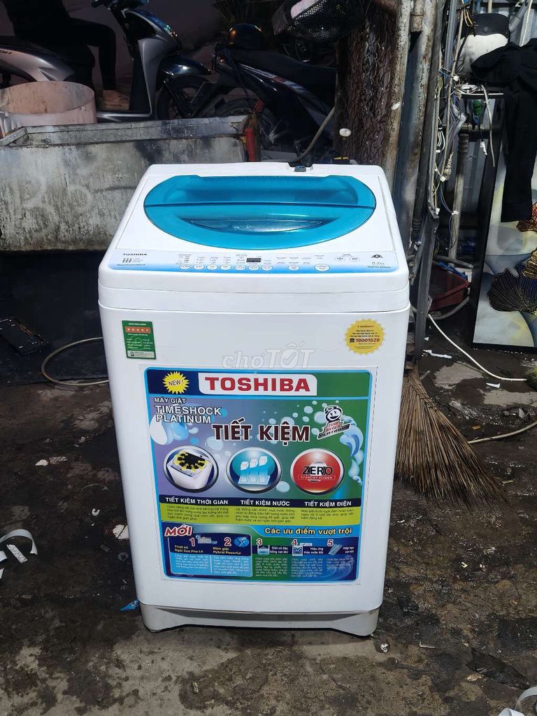 Máy giặt Toshiba 8.2kg Trắng tiết kiệm điện. Mua bán Máy giặt tại Thành phố Sóc Trăng Sóc Trăng được đăng bởi Trung Nghĩa hình 1