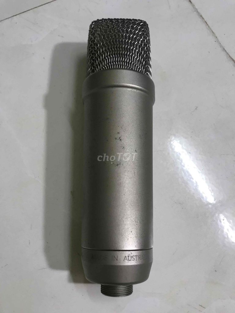 Micro thu âm RODE NT1A Xám. Mua bán Nhạc cụ tại Quận 12 Tp Hồ Chí Minh được đăng bởi Thanh Sơn hình 1