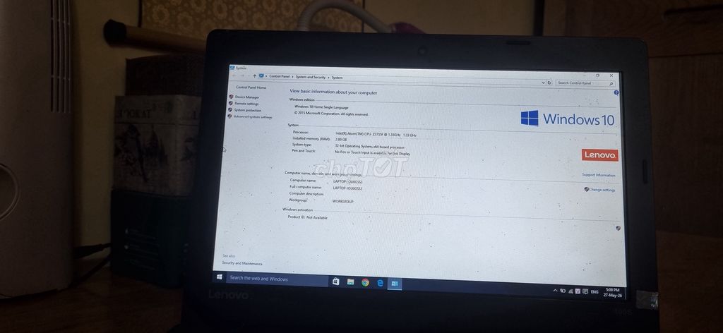 Lenovo IDEAPad 100S 11IBY Atom 11.6 inch 2GB/32GB. Mua bán Laptop tại Quận Ba Đình Hà Nội được đăng bởi Hải hình 1