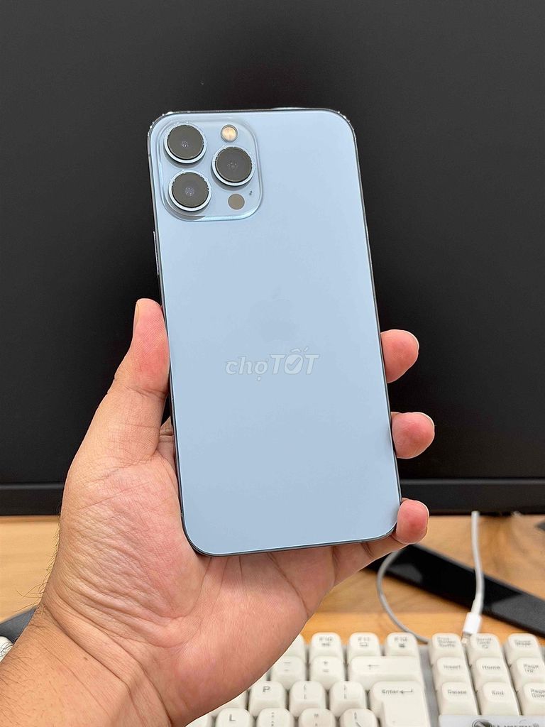 Apple iPhone 13 Pro Max 128GB Xanh Quốc Tế. Mua bán Điện thoại tại Quận Ninh Kiều Cần Thơ được đăng bởi Cầm Đồ Tấn Lợi hình 1