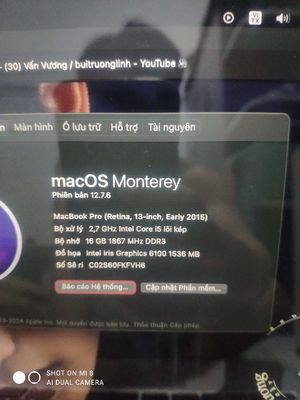 Macbook pro mới 98%. Mua bán Laptop tại Huyện Châu Đức Bà Rịa - Vũng Tàu được đăng bởi văn trong