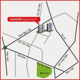 Bán căn hộ Sài Gòn Town Q. Tân Phú nhà đẹp thoáng mát 86m2, 3pn, 2wc