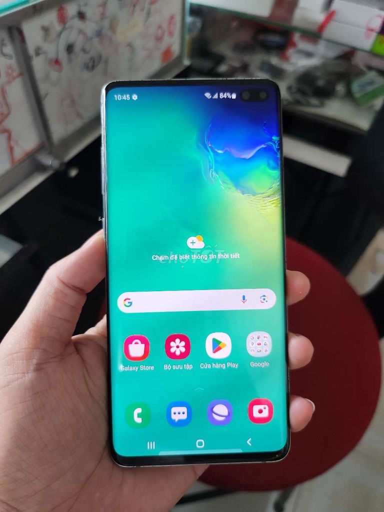 Samsung S10 plus VN 2 sim vật lý. 8g/128g. Màn ám