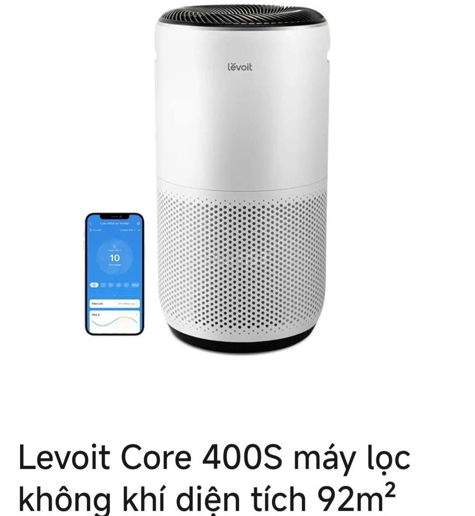 Máy lọc không khí Levoit Core 400S Trắng. Mua bán Nội thất, đồ gia dụng khác tại Huyện Bình Chánh Tp Hồ Chí Minh được đăng bởi MR PIP hình 1