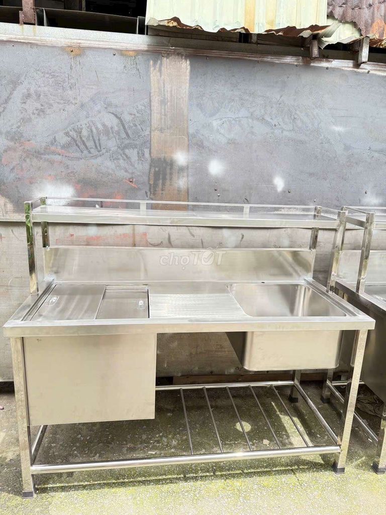Quầy pha chế Inox + Thùng đá. Mua bán Tủ, kệ gia đình tại Quận Tân Bình Tp Hồ Chí Minh được đăng bởi Lieuxanh hình 1