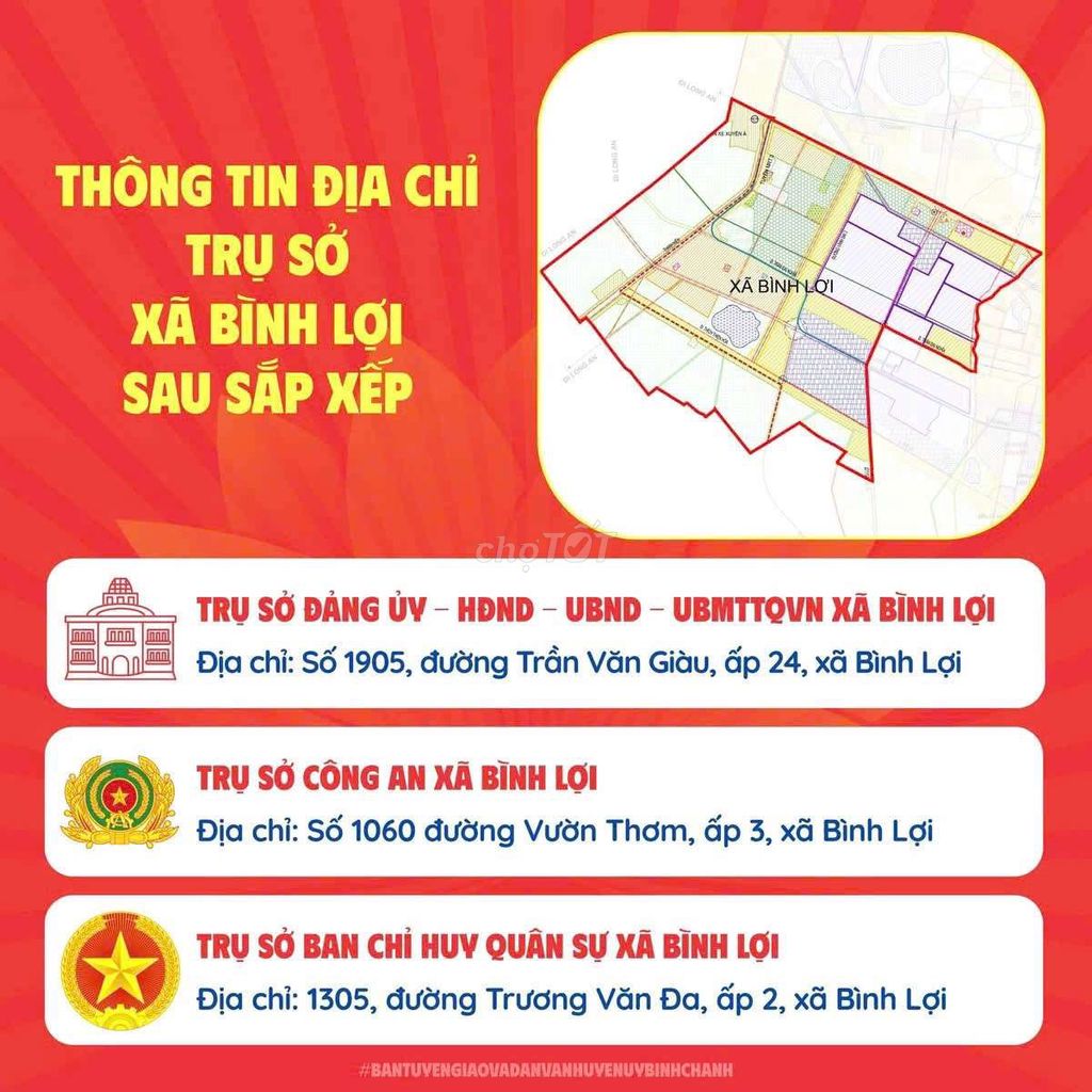 Đất chính chủ 65x150m (9.430m2), MT Kênh 1 Làng Mai Bình Lợi