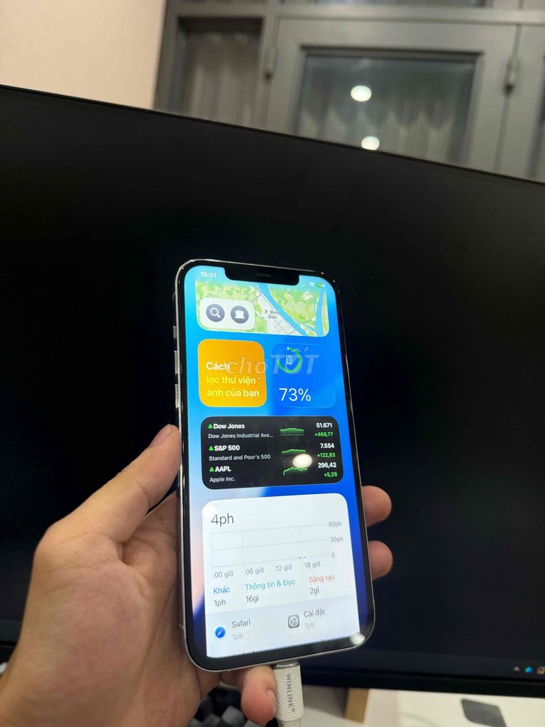 Apple iPhone 12 Pro Max Trắng. Mua bán Điện thoại tại Thành phố Long Xuyên An Giang được đăng bởi vvvvv hình 1