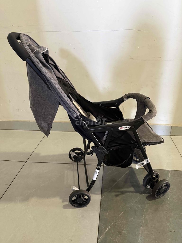 Xe đẩy Seebaby Xám. Mua bán Mẹ và bé tại Thành phố Dĩ An Bình Dương được đăng bởi Phước Thái hình 1