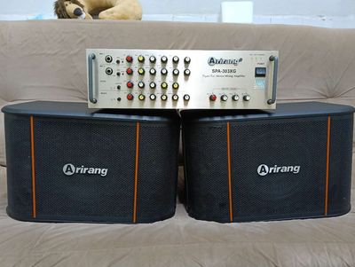 Cặp loa Arirang và ampli 303XG