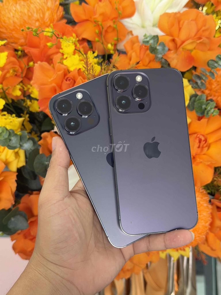 Apple iPhone 14 Pro Max 128GB Tím. Mua bán Điện thoại tại Thành phố Bến Tre Bến Tre được đăng bởi Lộc Giàuuuu hình 1