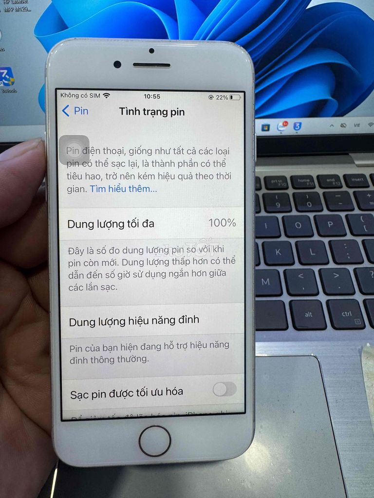 Apple iPhone 7 32GB Bạc Đã sử dụng. Mua bán Điện thoại tại Quận 6 Tp Hồ Chí Minh được đăng bởi QUỐC THIÊN BÁN GÓP 0 ĐỒNG  hình 1