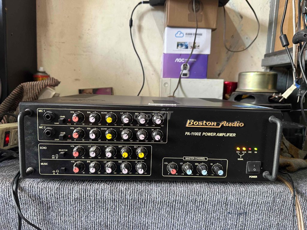 Amply Boston Audio PA-1100II.đẹp keng.hát tốt. Mua bán Tivi, Âm thanh tại Quận Phú Nhuận Tp Hồ Chí Minh được đăng bởi  Bông Lê chuyên sỉ và lẻ âm thanh Nhật Mỹ hình 1