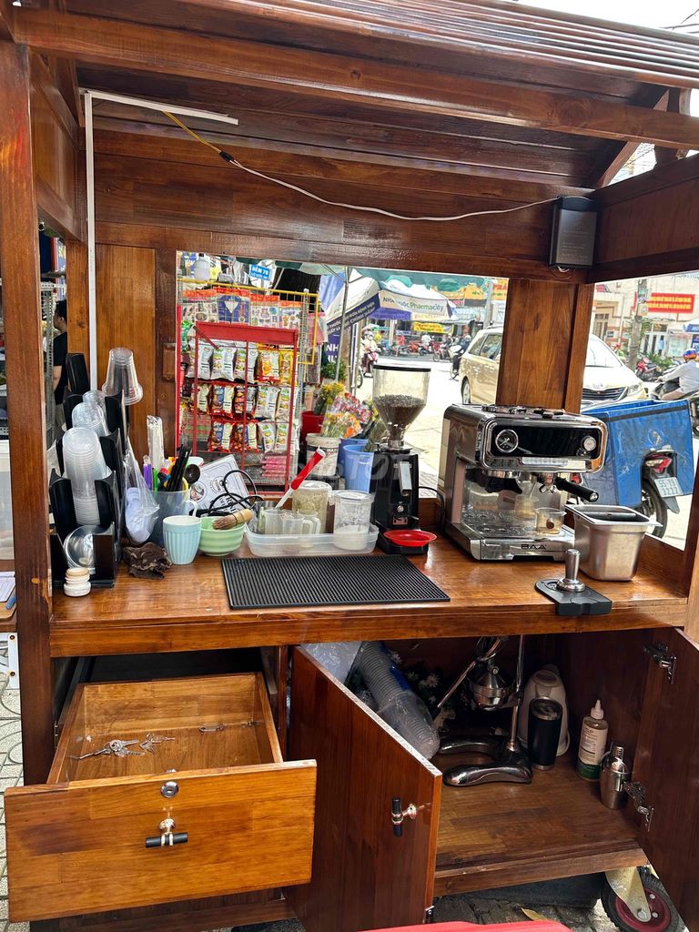 xe gỗ  cafe mang đi. Mua bán Phương tiện khác tại Quận Tân Phú Tp Hồ Chí Minh được đăng bởi Băng Trinh hình 4