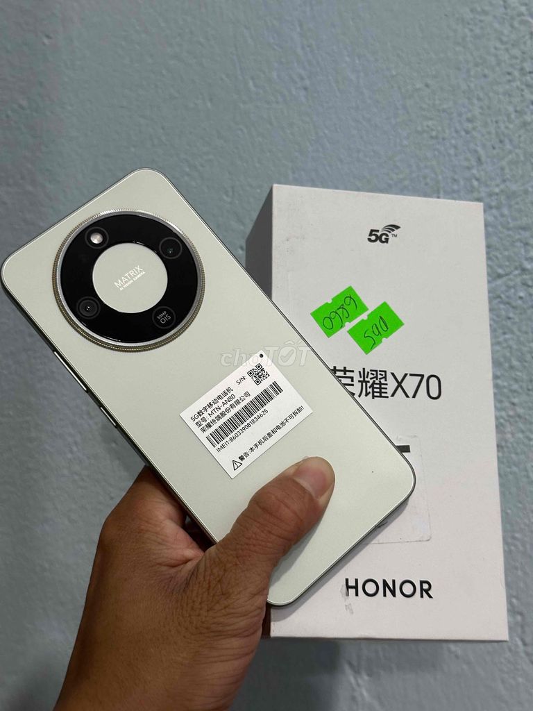 e cần bán Honor X70 5G 12GB/512GB fullboxx 99. Mua bán Điện thoại tại Thành phố Thủ Dầu Một Bình Dương được đăng bởi Hoàng hải hình 1
