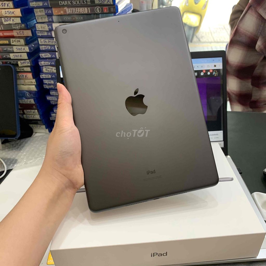 iPad Gen 9 64G wifi xám za/a máy đẹp pin 100%