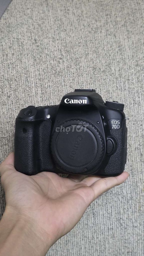 Máy ảnh Canon 70D đã kèm lens kit 18_55. Mua bán Máy ảnh, Máy quay tại Quận Gò Vấp Tp Hồ Chí Minh được đăng bởi CAMera Farm hình 1